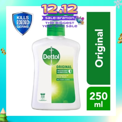 DETTOL Anti-Bacterial Liquid Hand Wash Original (Kills 99.9% Germs) 250ml