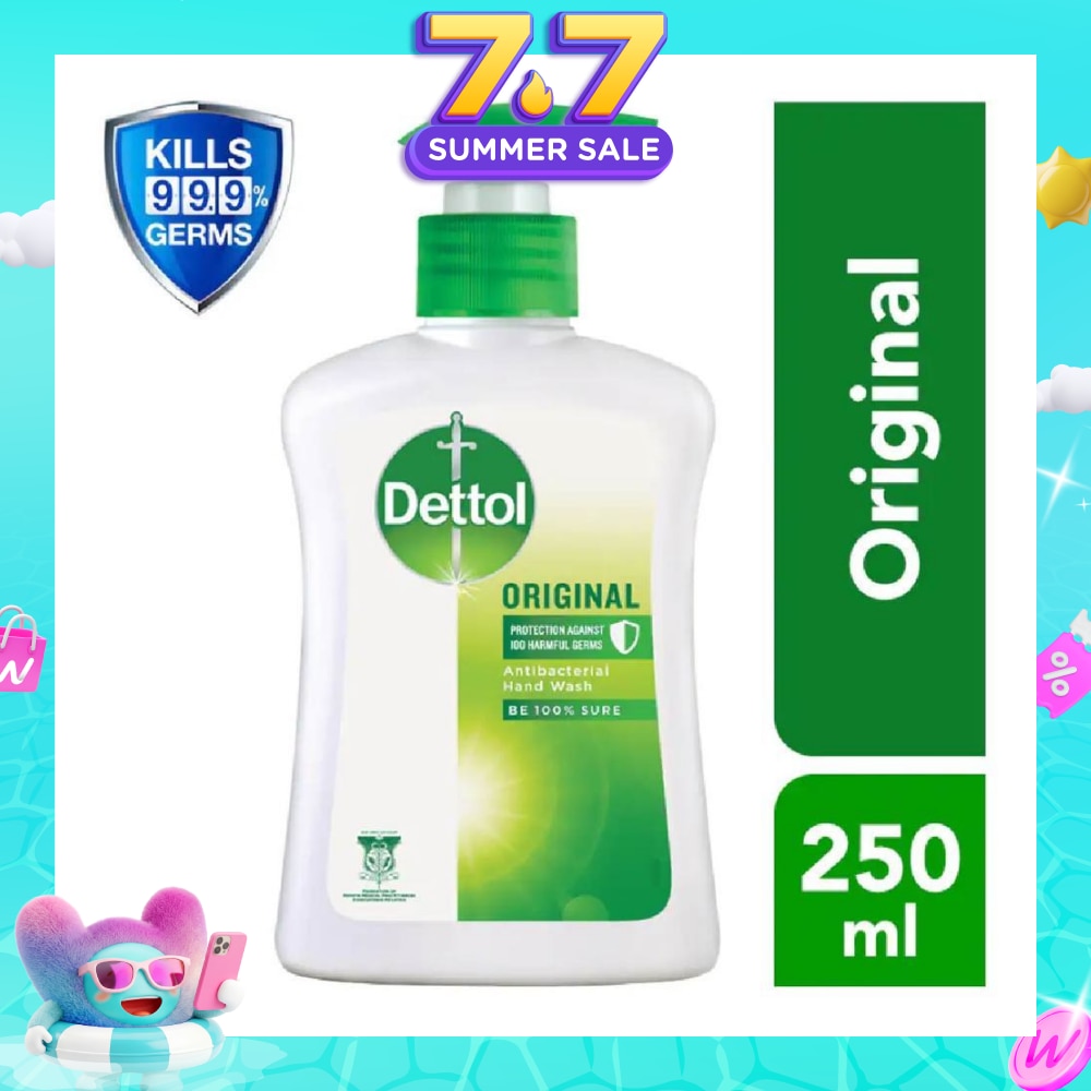 DETTOL Anti-Bacterial Liquid Hand Wash Original (Kills 99.9% Germs