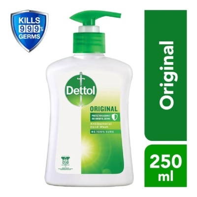 DETTOL Anti-Bacterial Liquid Hand Wash Original (Kills 99.9% Germs) 250ml