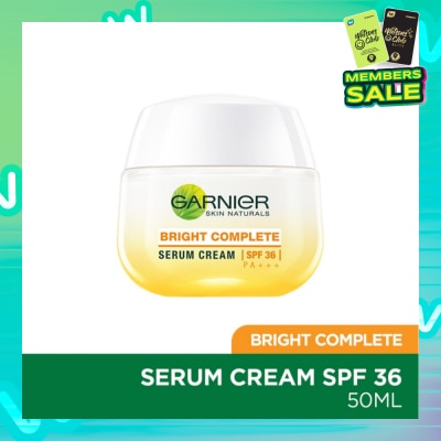 GARNIER Bright Complete Multi-Action Serum Brightening Day Cream SPF 30 PA+++ 50ml