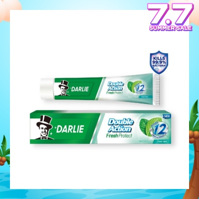DARLIE Double Action Fresh Protect Toothpaste Fresh Mint (12 Hour Bacterial Defense) 180g