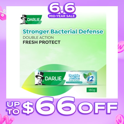 DARLIE - Double Action Fresh Protect Freshness Toothpaste Fresh Mint 180g