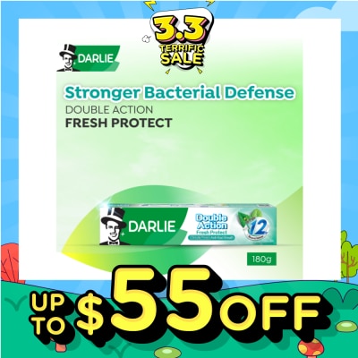 DARLIE Double Action Fresh Protect Freshness Toothpaste Fresh Mint 180g