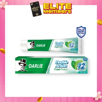 DARLIE Double Action Fresh Protect Toothpaste Fresh Mint (12 Hour Bacterial Defense) 180g