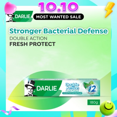 DARLIE Double Action Fresh Protect Freshness Toothpaste Fresh Mint 180g image