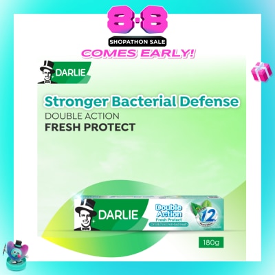 DARLIE - Double Action Fresh Protect Freshness Toothpaste Fresh Mint 180g