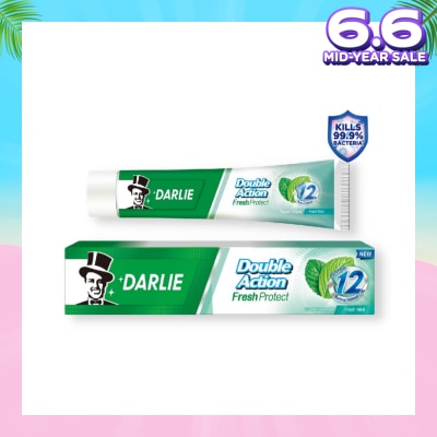 DARLIE Double Action Fresh Protect Toothpaste Fresh Mint (12 Hour Bacterial Defense) 180g