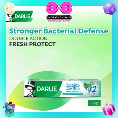 DARLIE - Double Action Fresh Protect Freshness Toothpaste Fresh Mint 180g