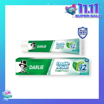 DARLIE Double Action Fresh Protect Toothpaste Fresh Mint (12 Hour Bacterial Defense) 180g