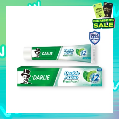 DARLIE Double Action Fresh Protect Toothpaste Fresh Mint (12 Hour Bacterial Defense) 180g