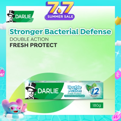 DARLIE - Double Action Fresh Protect Freshness Toothpaste Fresh Mint 180g