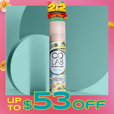 COLAB Dry Shampoo Fresh Fragrance 200ml