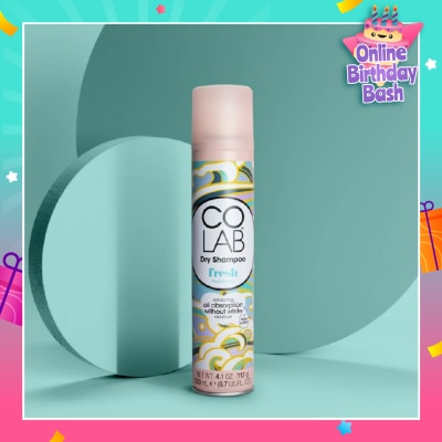 COLAB Dry Shampoo Fresh Fragrance 200ml