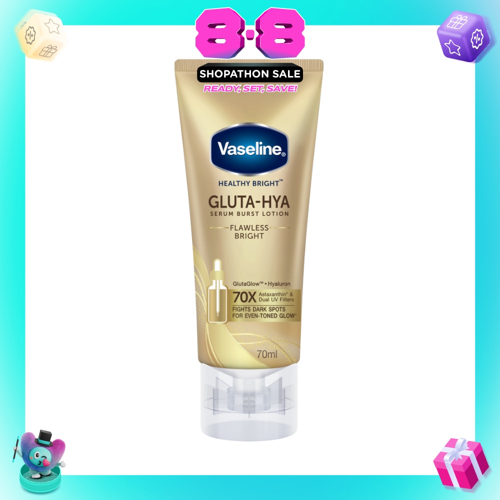 Healthy Bright Gluta-Hya Serum Burst Lotion Flawless Bright 70ml (Expiry: Mar`2027)