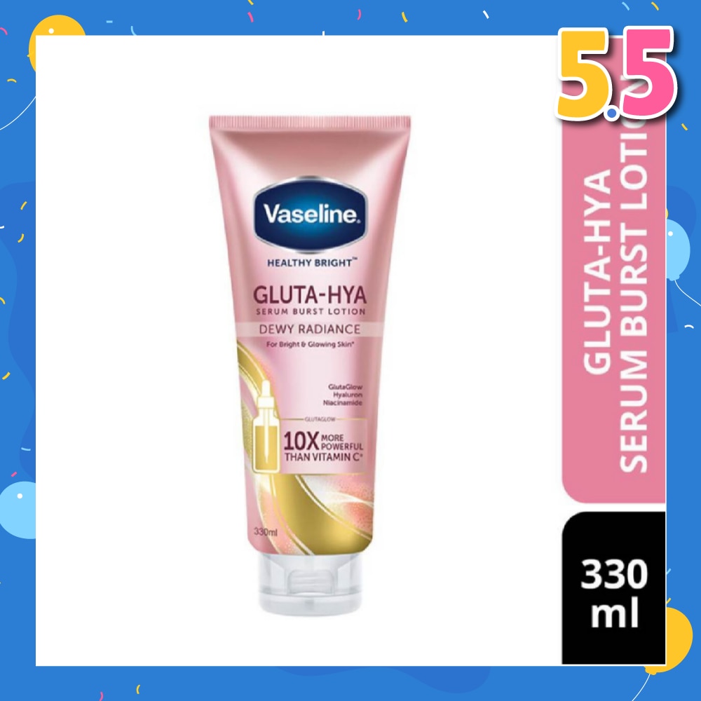 Healthy Bright Gluta-Hya Serum Burst Lotion Dewy Radiance (For Bright & Glowing Skin) 330ml