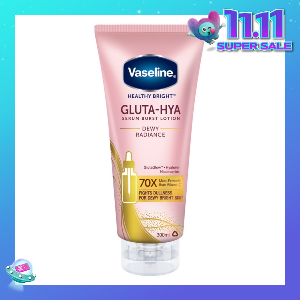 Healthy Bright Gluta-Hya Serum Burst Lotion Dewy Radiance (For Bright & Glowing Skin) 300ml