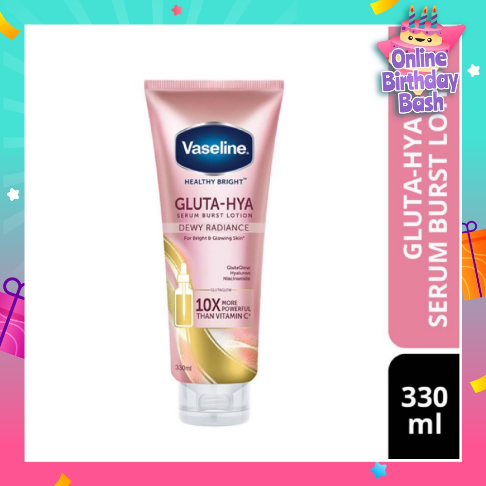 Healthy Bright Gluta-Hya Serum Burst Lotion Dewy Radiance (For Bright & Glowing Skin) 330ml