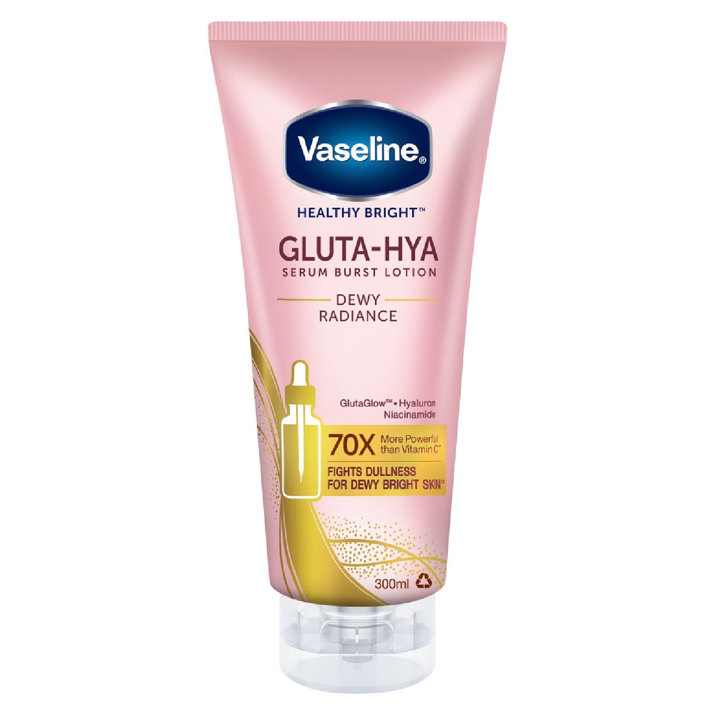 Healthy Bright Gluta-Hya Serum Burst Lotion Dewy Radiance 300ml