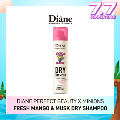 MOIST DIANE Perfect Beauty FT Minions Dry Shampoo Fresh Mango & Musk 95g