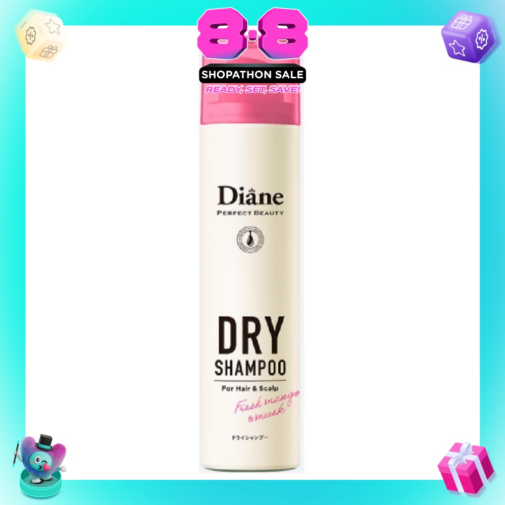 Perfect Dry Shampoo Fresh Mango & Musk (Instantly Refreshes Oily Hair & Scalp, Travel Sized) 40g