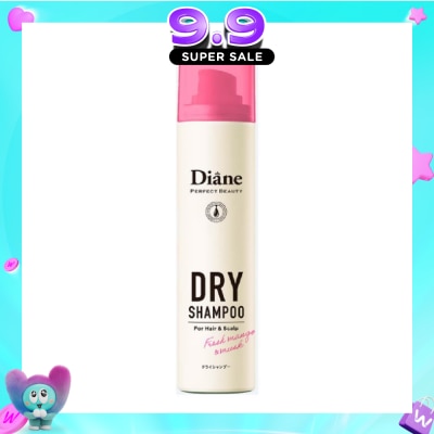 MOIST DIANE - Perfect Dry Shampoo Fresh Mango & Musk (Instantly Refreshes Oily Hair & Scalp, Travel Sized) 40g image