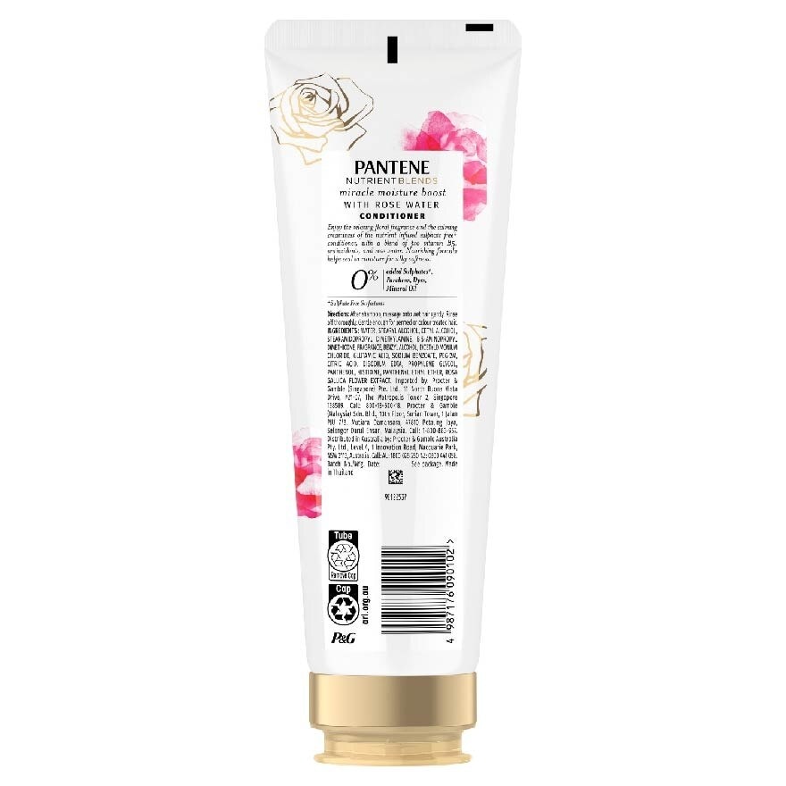 Nutri Rose Conditioner (Helps To Repair Up To 2x Damage Repair) 250ml