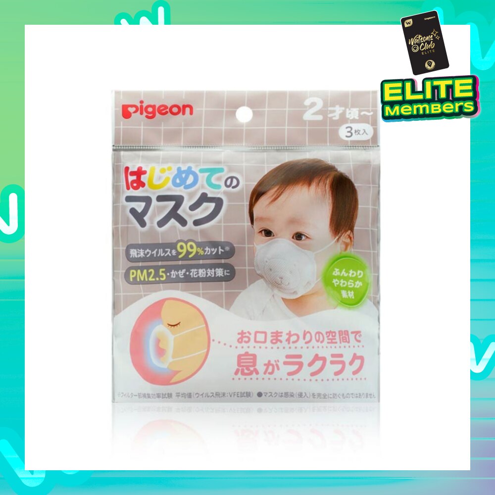 Disposable Face Mask (Suitable For 2 Years & Above, Block Off Up To 99% Of Droplet Viruses, Protect From Pm2.5 Pollens And Cold) 3s