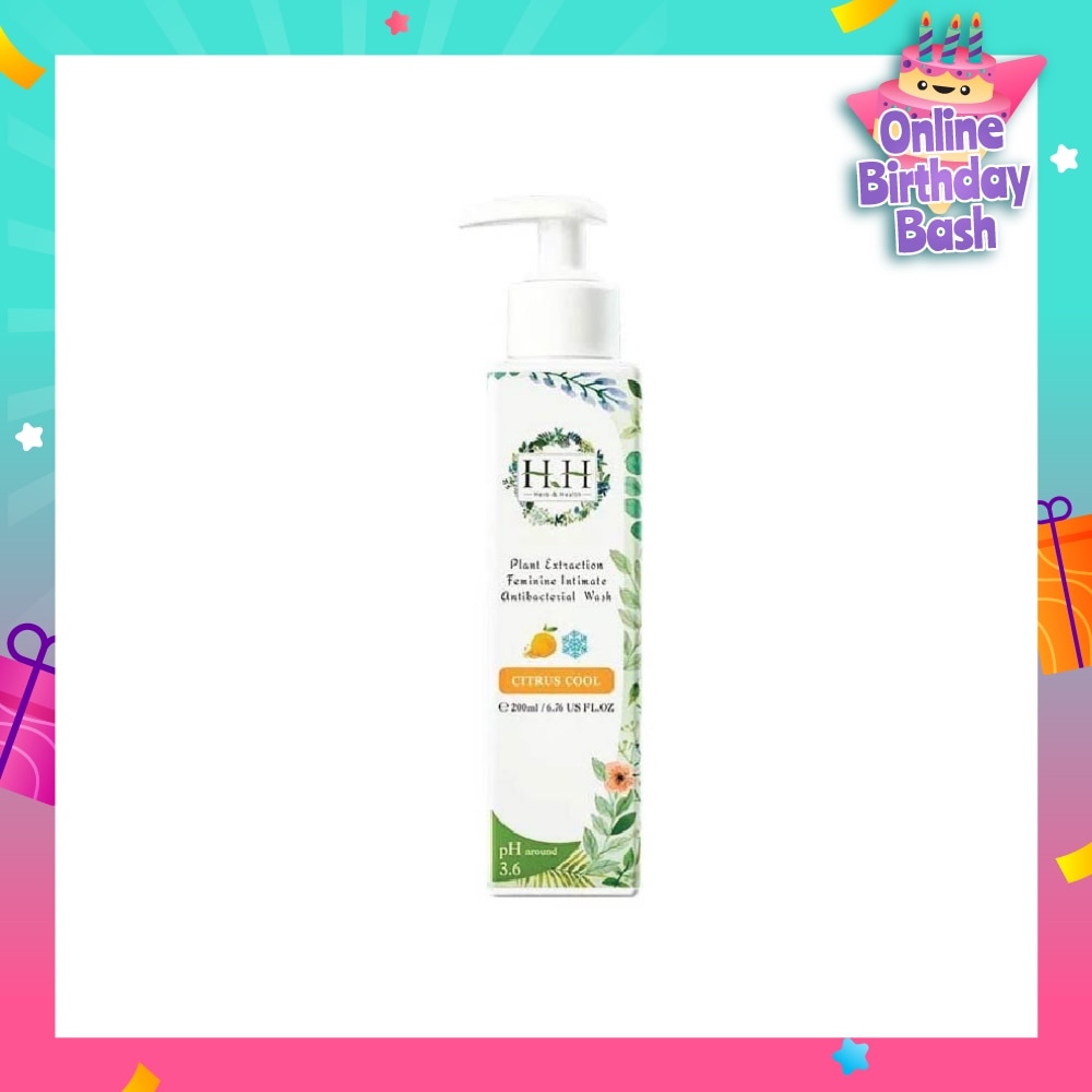 Anti Bacterial Feminine Wash (Citrus Cool) 200ml