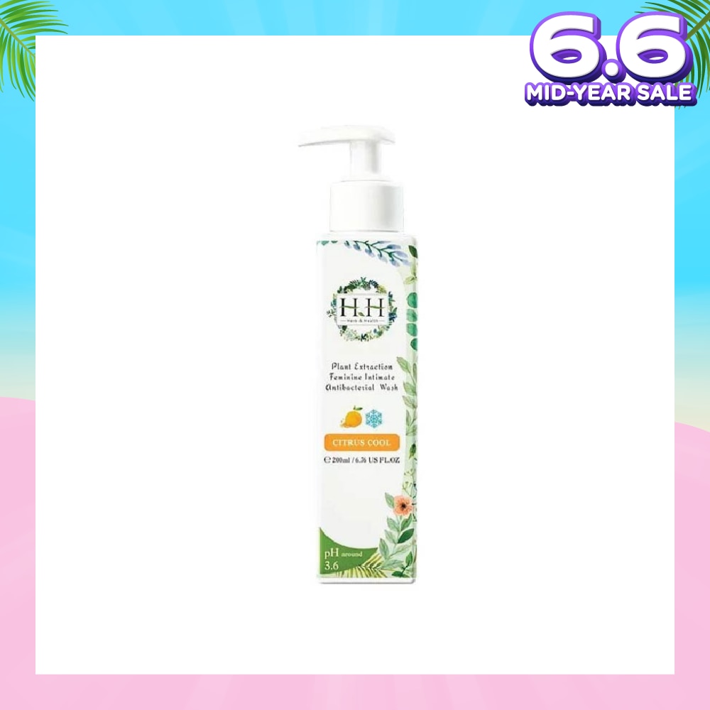 Anti Bacterial Feminine Wash (Citrus Cool) 200ml