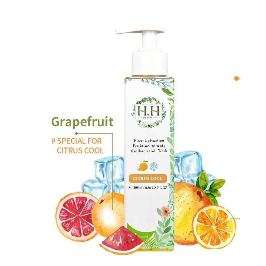 Anti Bacterial Feminine Wash (Citrus Cool) 200ml