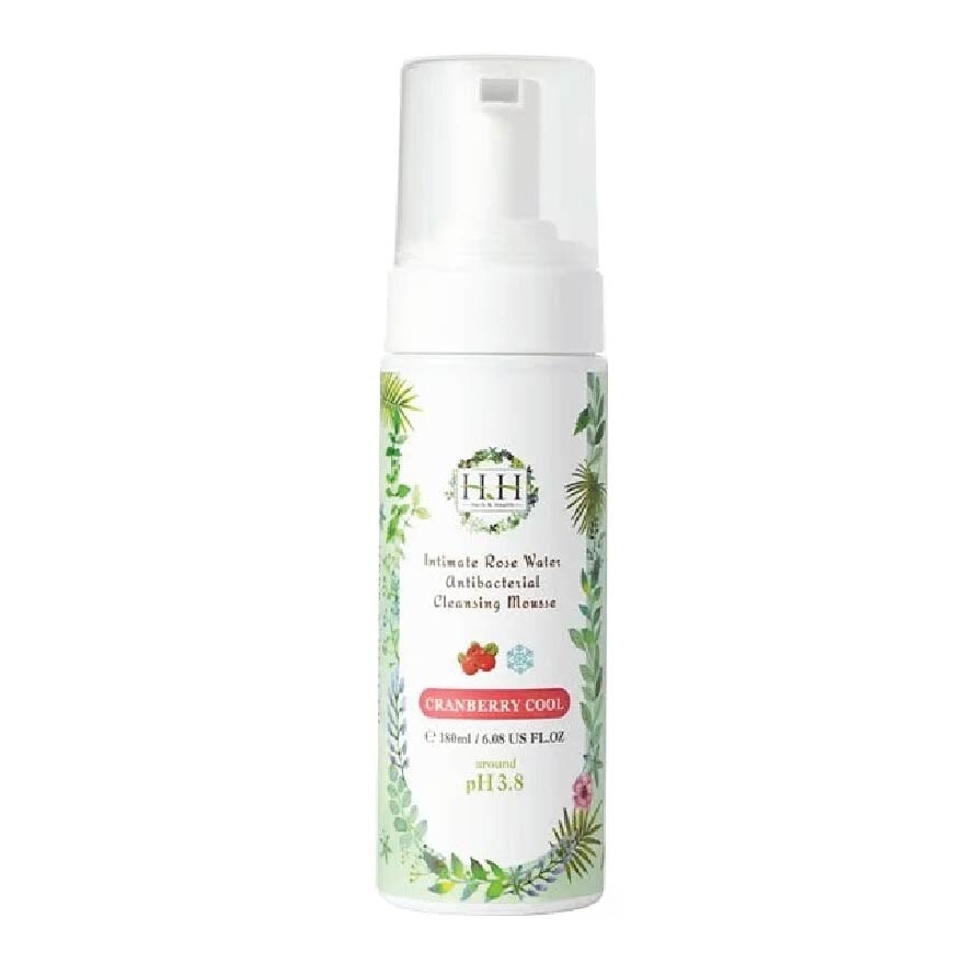 Anti Bacterial Feminine Mousse (Cranberry Cool) 180ml