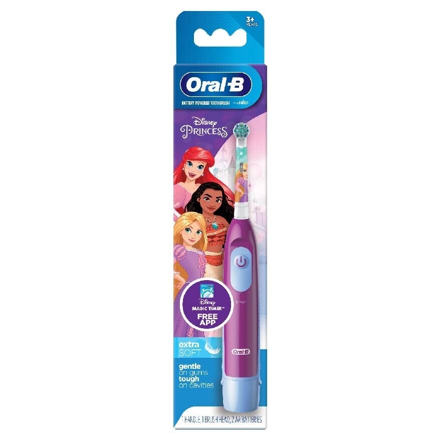 Kids Battery Powered Electric Toothbrush Princess 1s