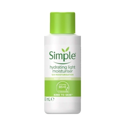 SIMPLE Kind To Skin Hydrating Light Moisturiser (Keeps Skin Moisturised And Hydrated For Up To 12 Hours) 50ml