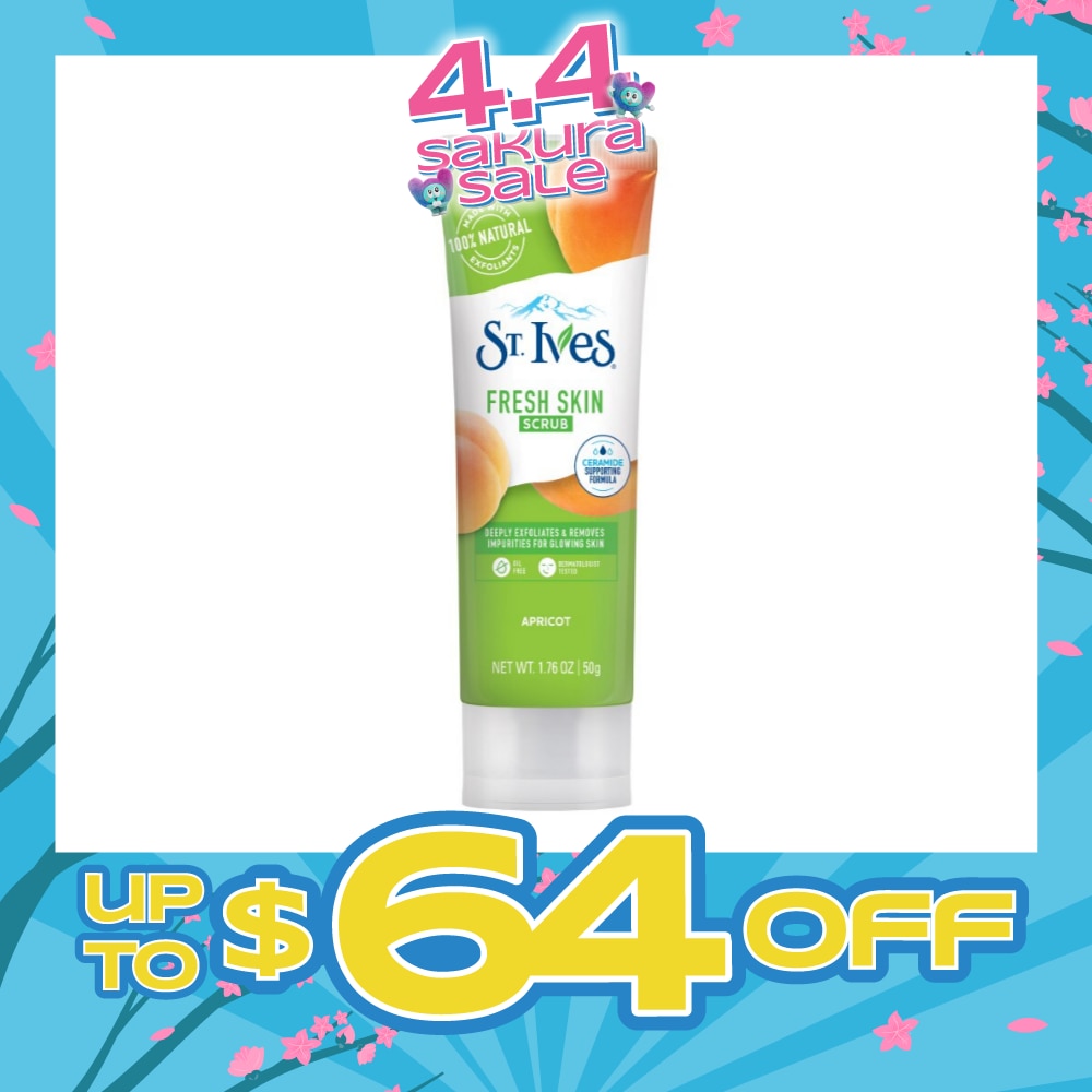 Fresh Skin Scrub Apricot (Deeply Exfoliates & Remove Impurities) 50g