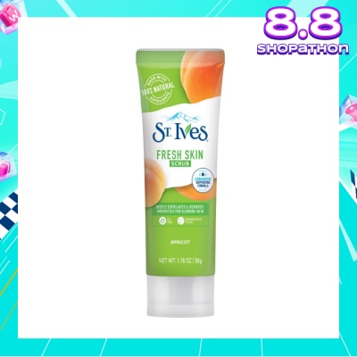 ST IVES Fresh Skin Scrub Apricot (Deeply Exfoliates & Remove Impurities) 50g