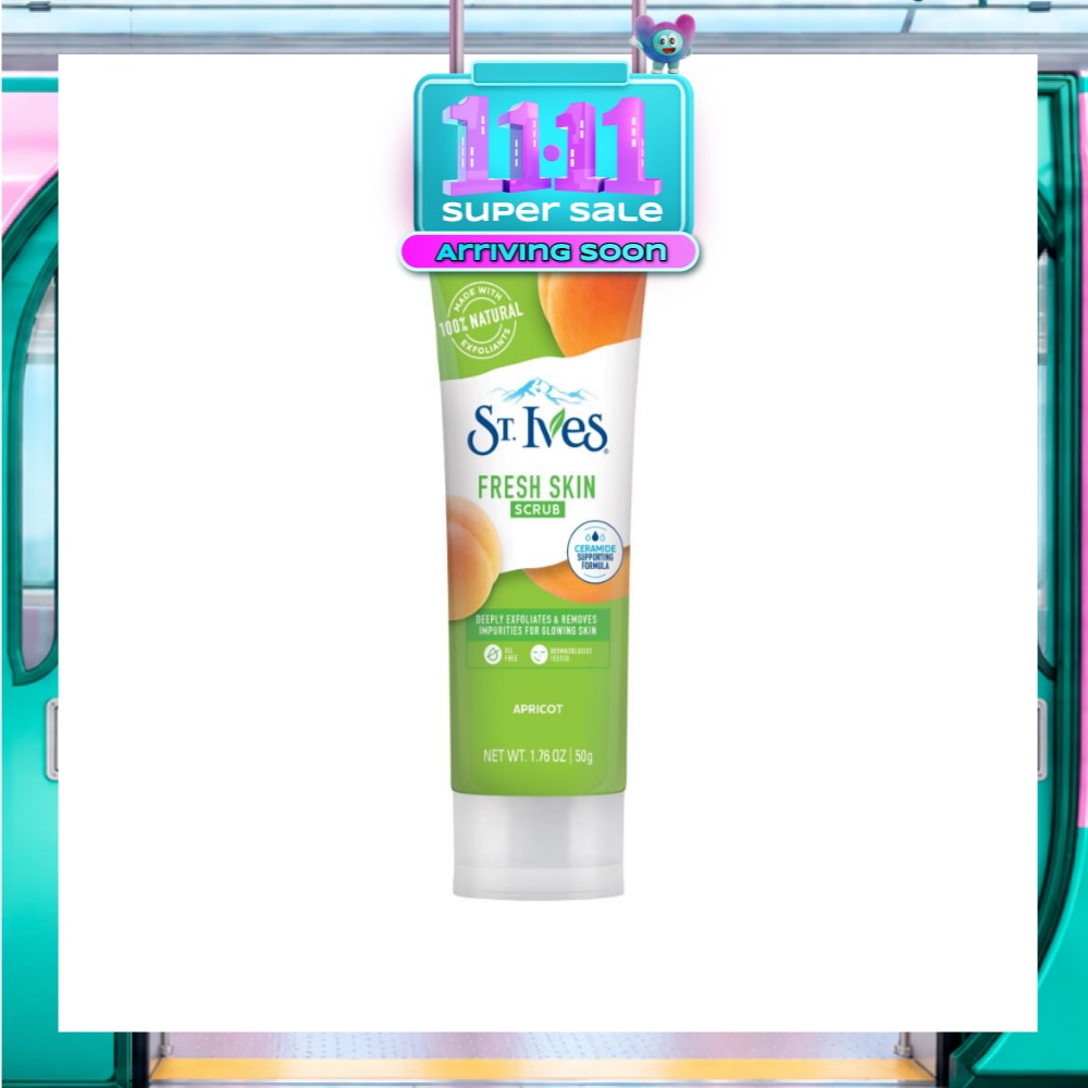 Fresh Skin Scrub Apricot (Deeply Exfoliates & Remove Impurities) 50g image