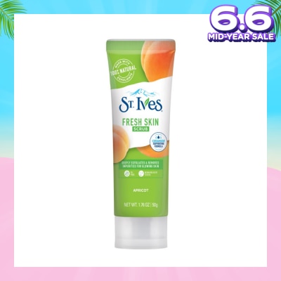 ST IVES Fresh Skin Scrub Apricot (Deeply Exfoliates & Remove Impurities) 50g