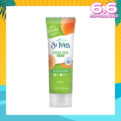 ST IVES Fresh Skin Scrub Apricot (Deeply Exfoliates & Remove Impurities) 50g