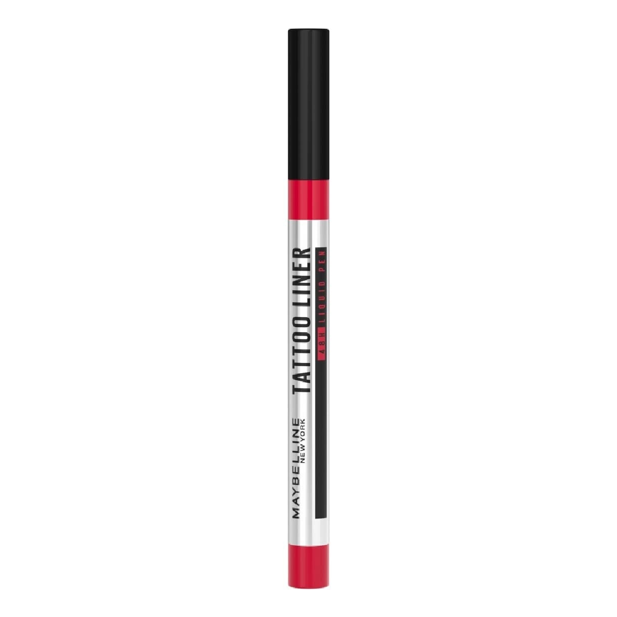 Tattoo Liner Liquid Pen Black (Last Up to 48Hrs) 1s