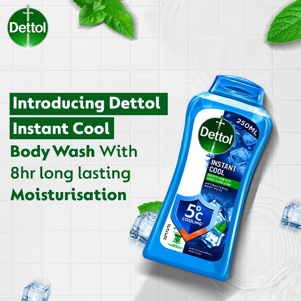 Cool Anti-Bacterial Body Wash 250ml