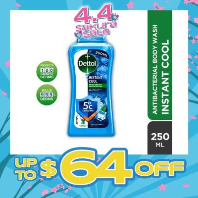 DETTOL - Cool Anti-Bacterial Body Wash 250ml