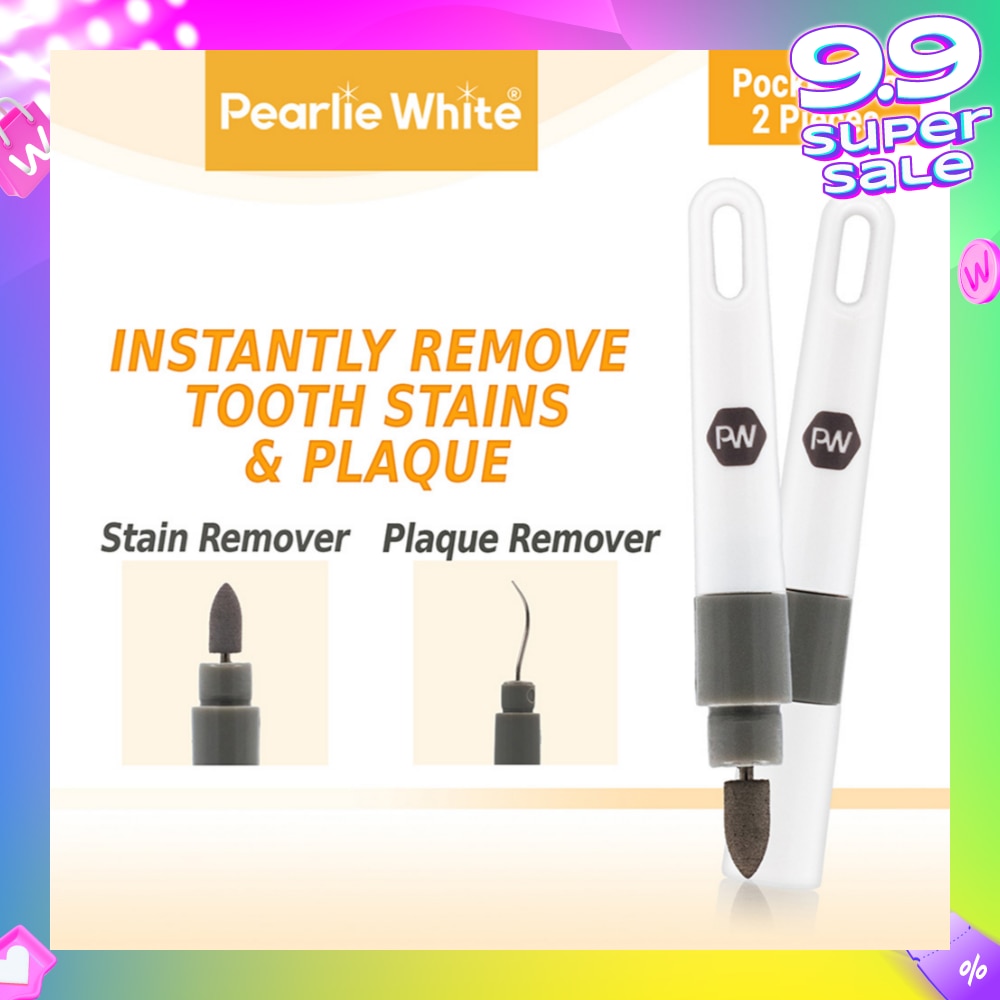 Travel Twin Plaque and Tooth Stain Eraser