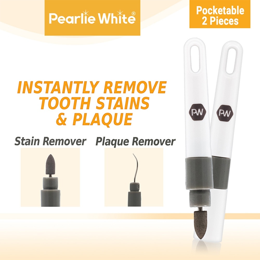 Travel Twin Plaque and Tooth Stain Eraser