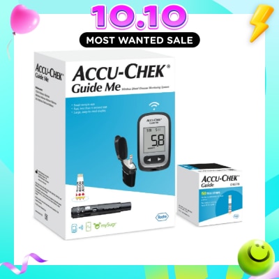 ACCU CHEK (+50) Guide Me Blood Glucose Meter 1s image