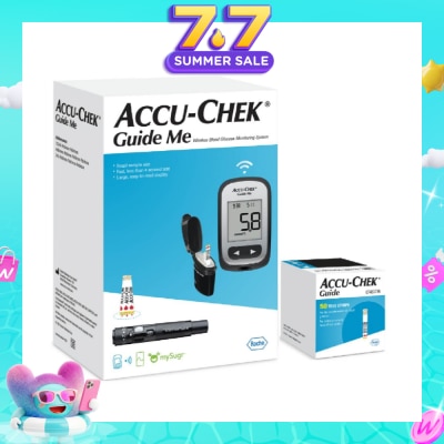 ACCU CHEK - (+50) Guide Me Blood Glucose Meter 1s