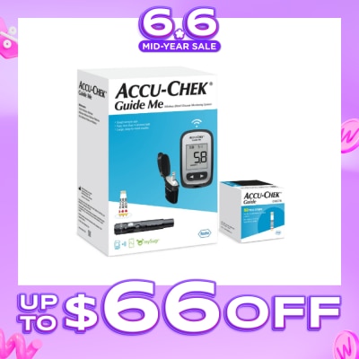 ACCU CHEK - (+50) Guide Me Blood Glucose Meter 1s