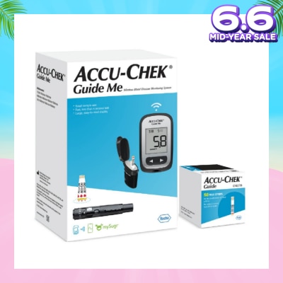 ACCU CHEK (+50) Guide Me Blood Glucose Meter 1s