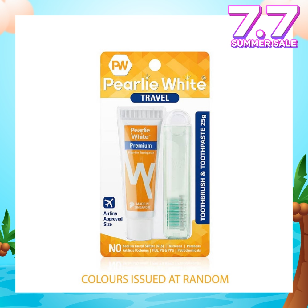Travel Toothbrush & Toothpaste