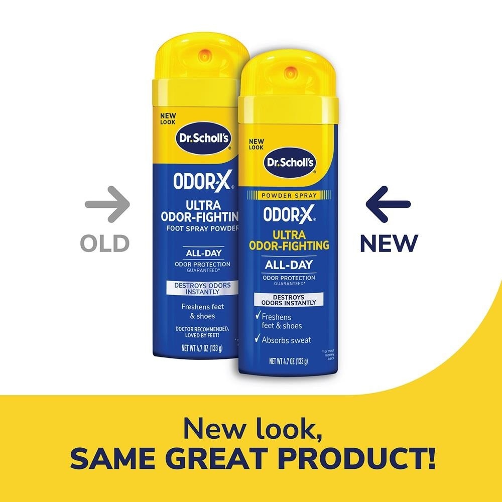 Dr Scholl's Odorx Ultra Odor Fighting Spray Powder 133g
