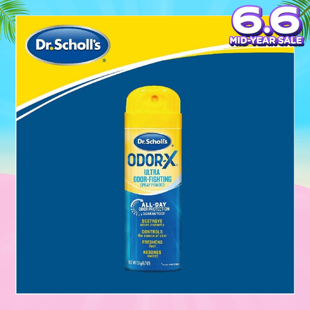 Dr Scholl's Odorx Ultra Odor Fighting Spray Powder 133g
